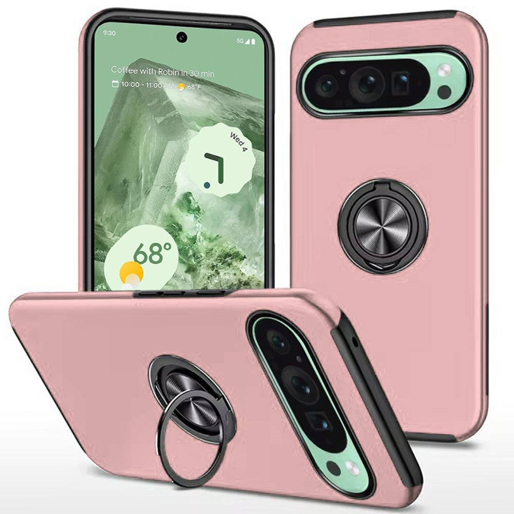 Coque hybride magnétique invisible pour Google Pixel 9 / Pixel 9 Pro Coque hybride magnétique invisible pour Google Pixel 9 / Pixel 9 Pro